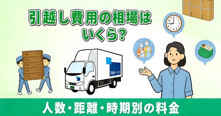 引越しサービスの需要が急増中！今が依頼のチャンス